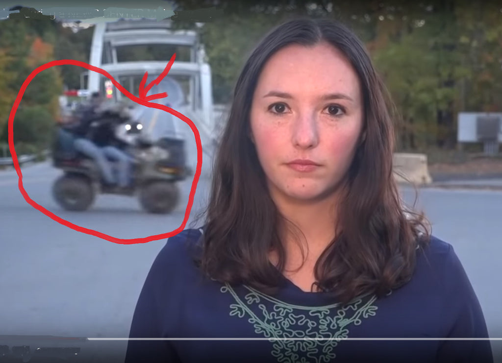 ATV Rolls On Live News In Maine
