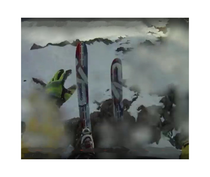 Jerry Tomahawking Down Entire Rock Face