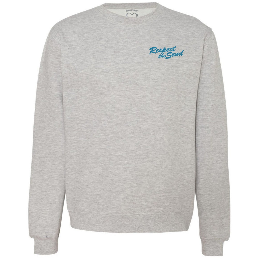 Respect the Send Synchro Crew Neck Sweatshirt