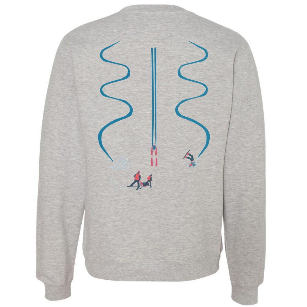 Respect the Send Synchro Crew Neck Sweatshirt
