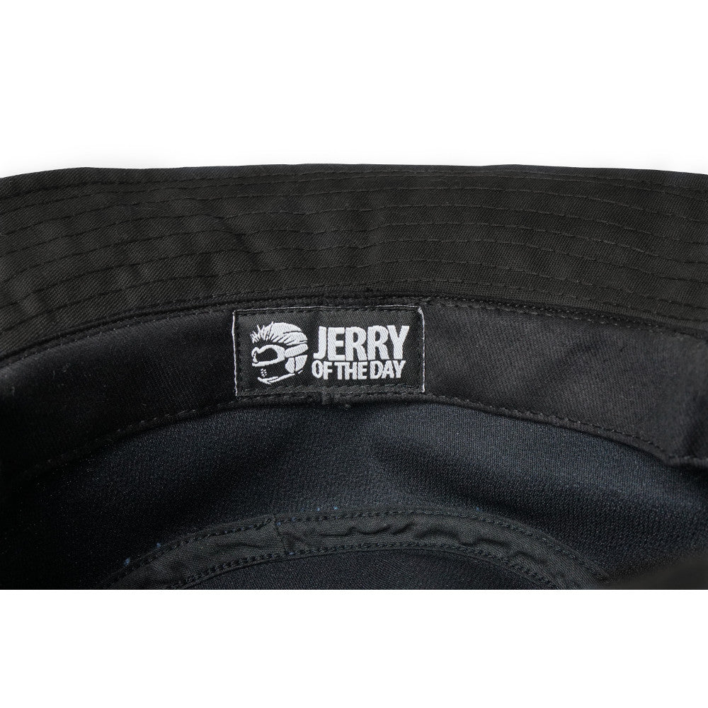 Jerry of the Day Send It Bucket Hat Black Inside Label
