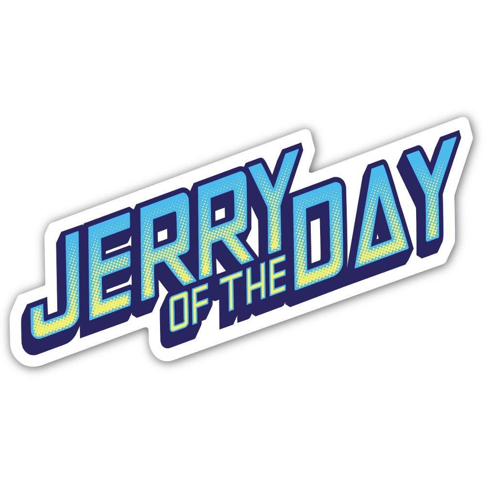 Jerry of the Day Power Sticker