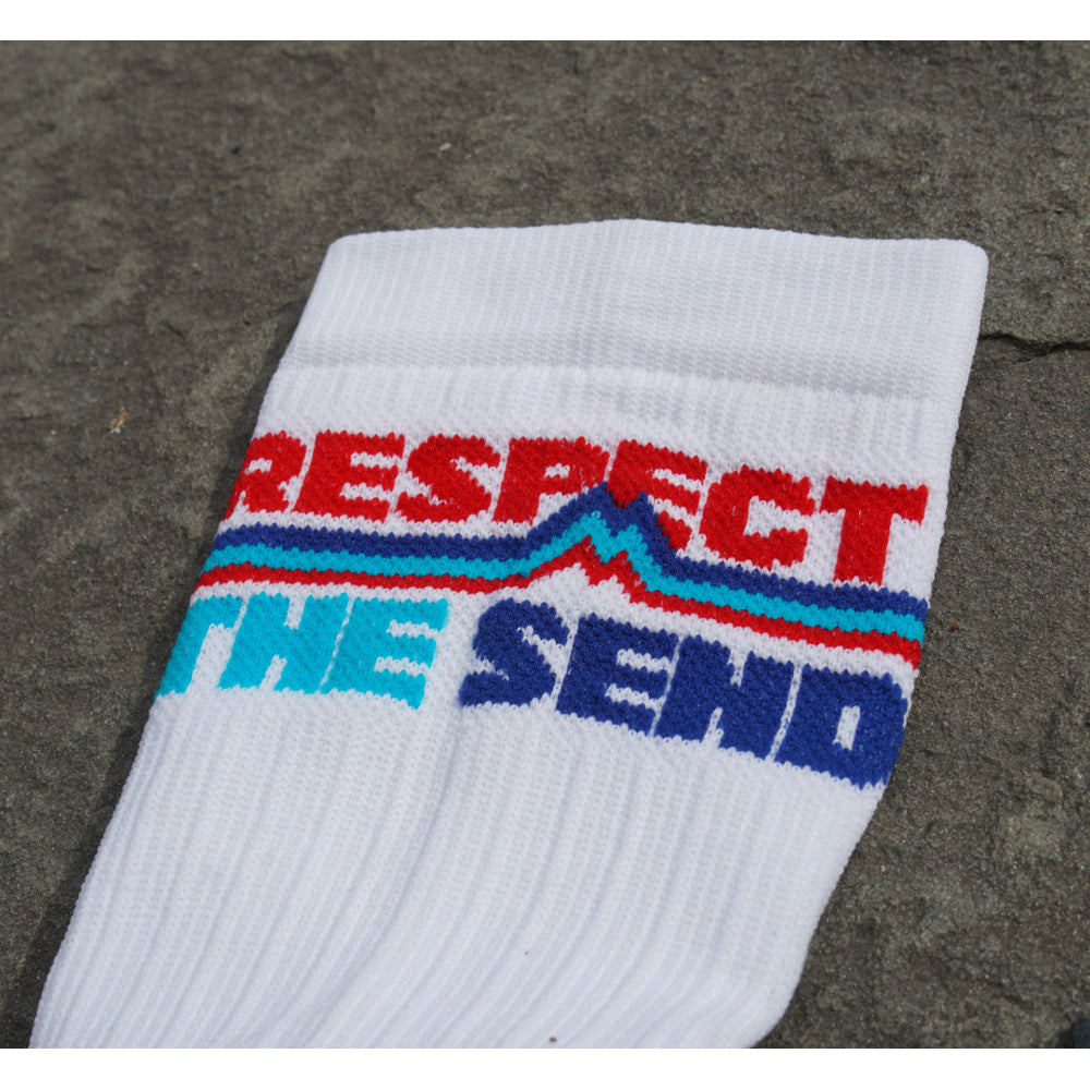 Respect the Send Peak Bike Sock