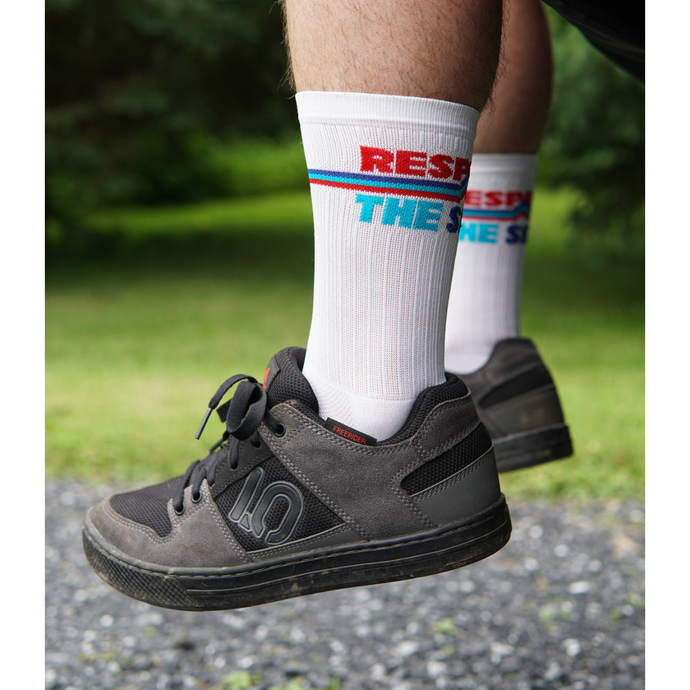 Respect the Send Peak Bike Sock