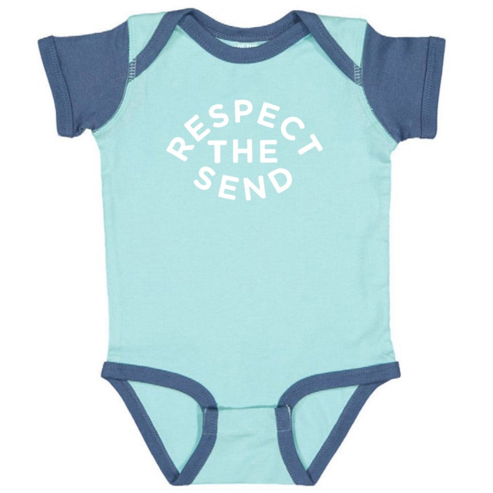 Respect the Send Baby Onesie