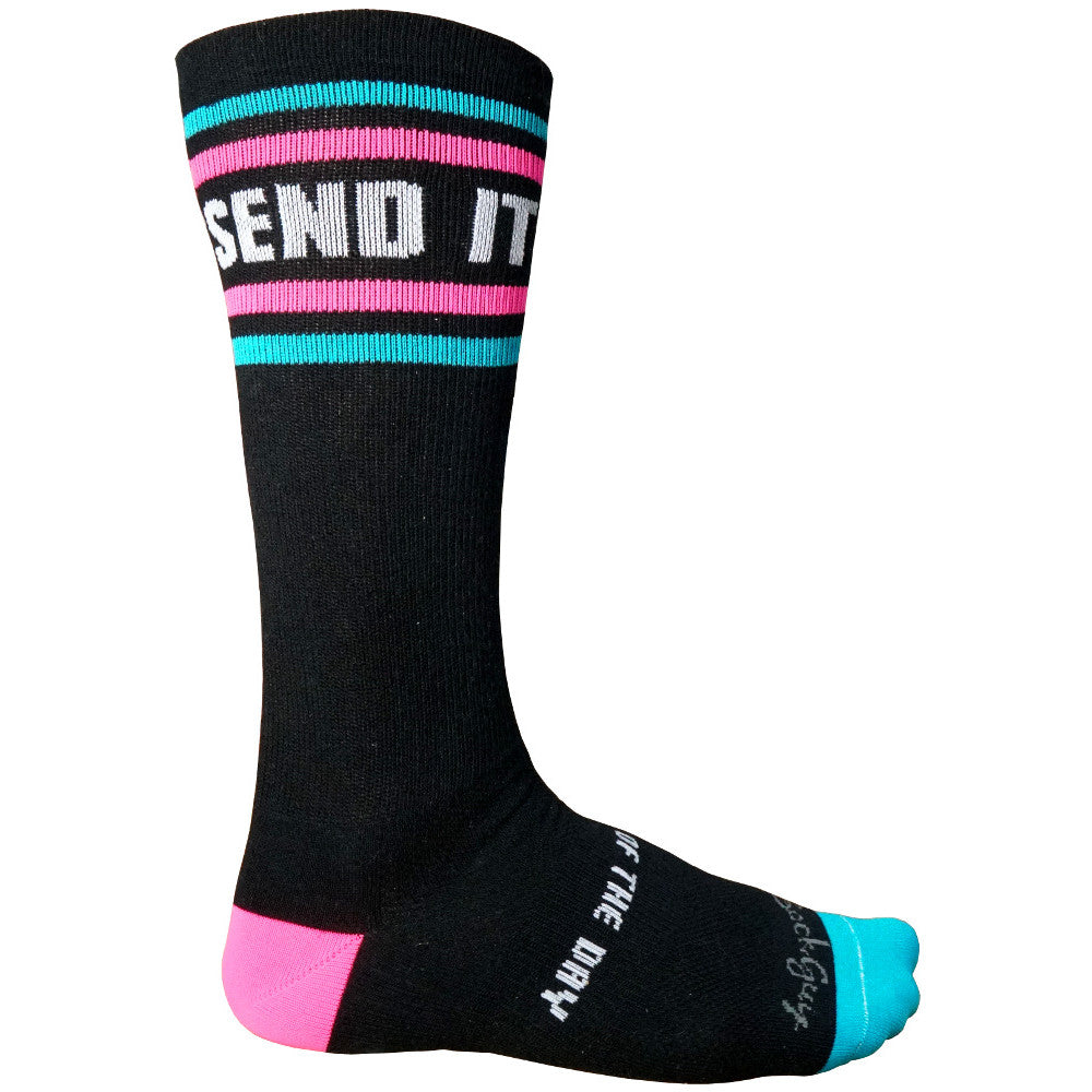 jerry of the day send it ski sock