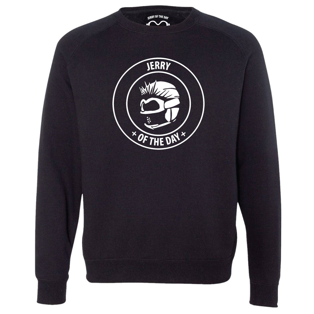 Jerry of the Day Crew Neck Sweatshirt Black And White