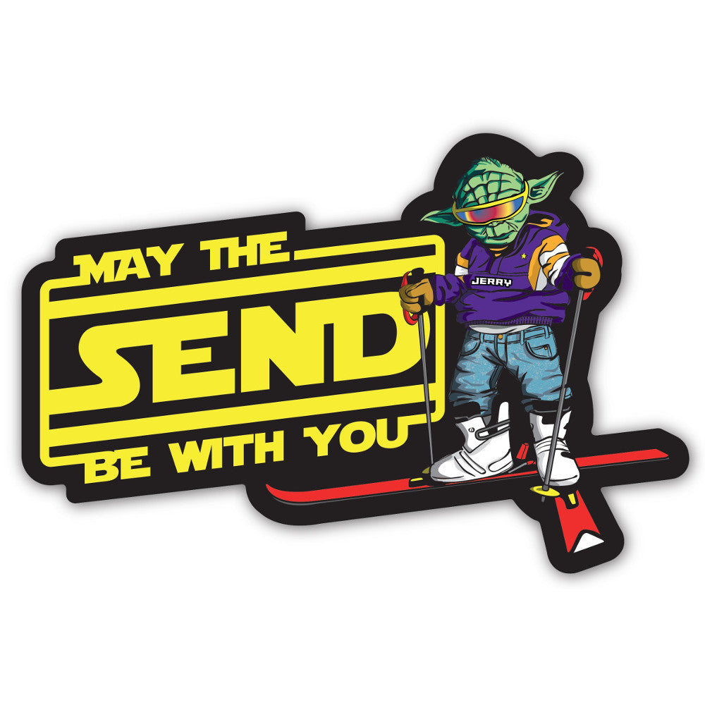 Jerry of the Day May The Send Be With You Sticker