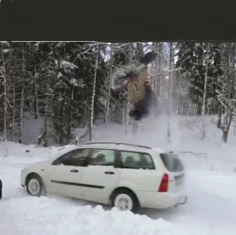 Gasoline Powered Backflip