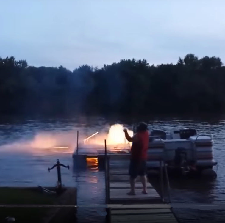 Uncle Jerry Explodes Dock