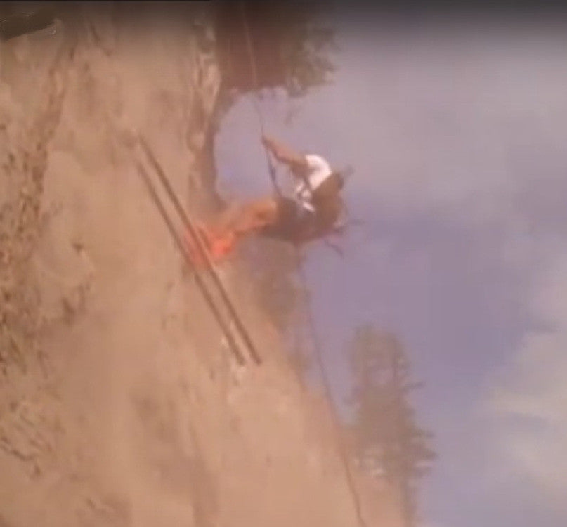 Rappelling Into legendary Dirt Skiing