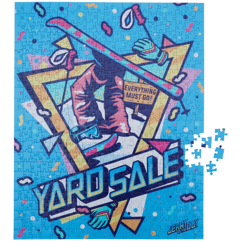 Yard Sale Everything Must Go Puzzle