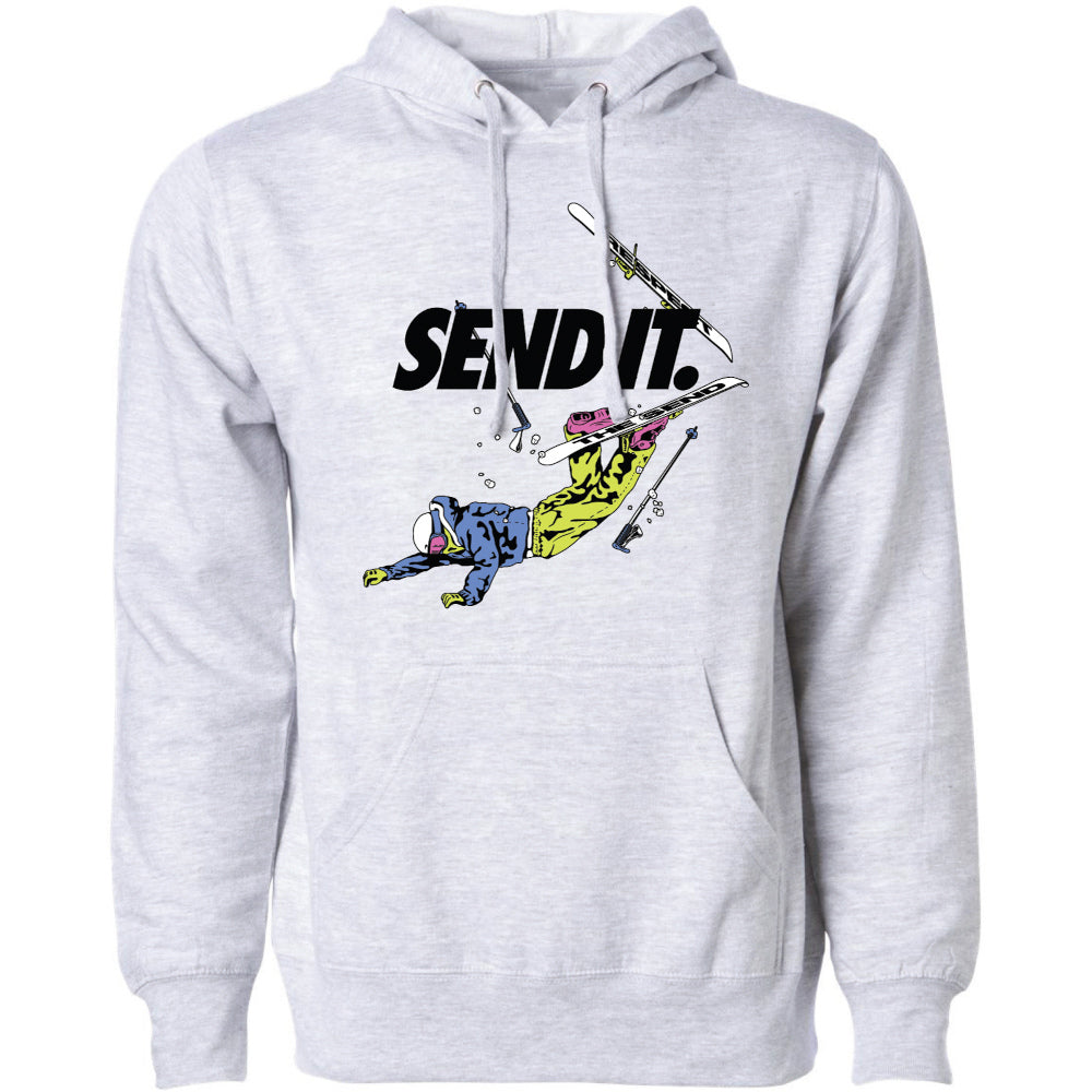 【GRAVER】24FW★ [UNISEX]SPEECH-TIME Sweatshirt Send It Sweatshirt - Jerry of the Day