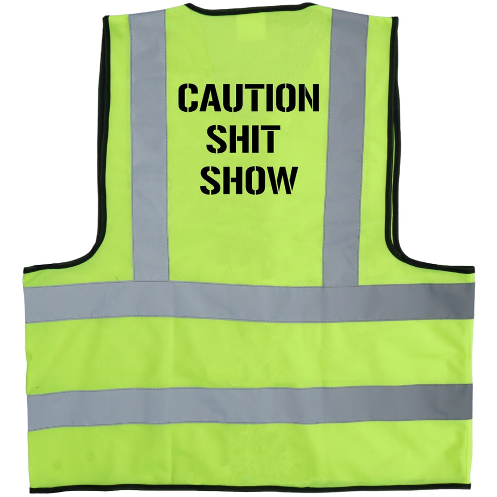 Caution Shit Show Vest - Jerry of the Day