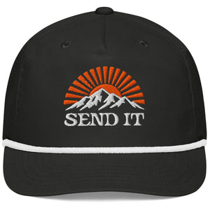 Jerry of the Day string summit send it hat funny ski and snowboard gifts