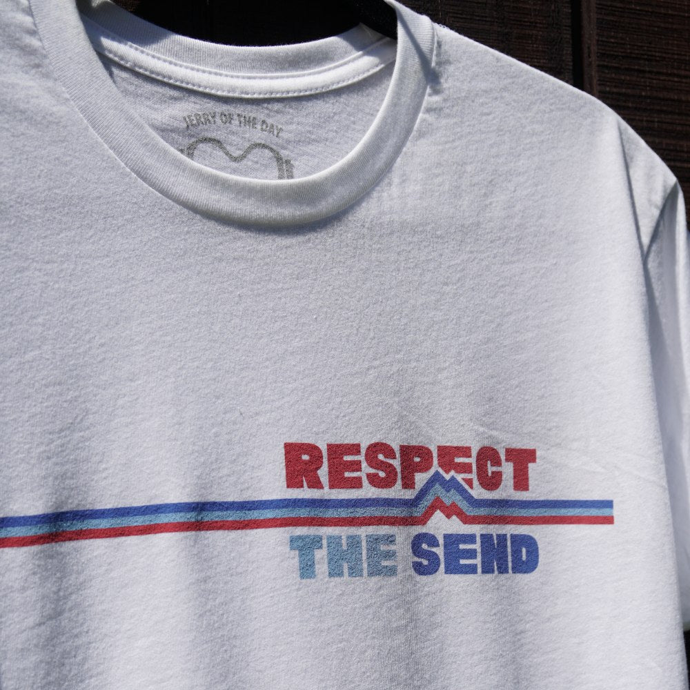 Respect the Send Peak Tee Shirt