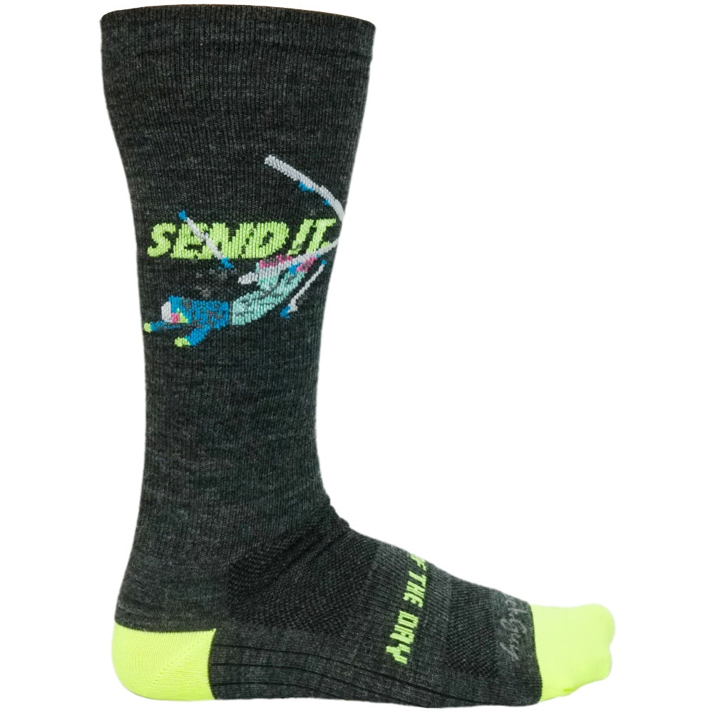 Send It Ski Socks - Jerry of the Day