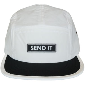 Send It White Packable Adventure Hat 