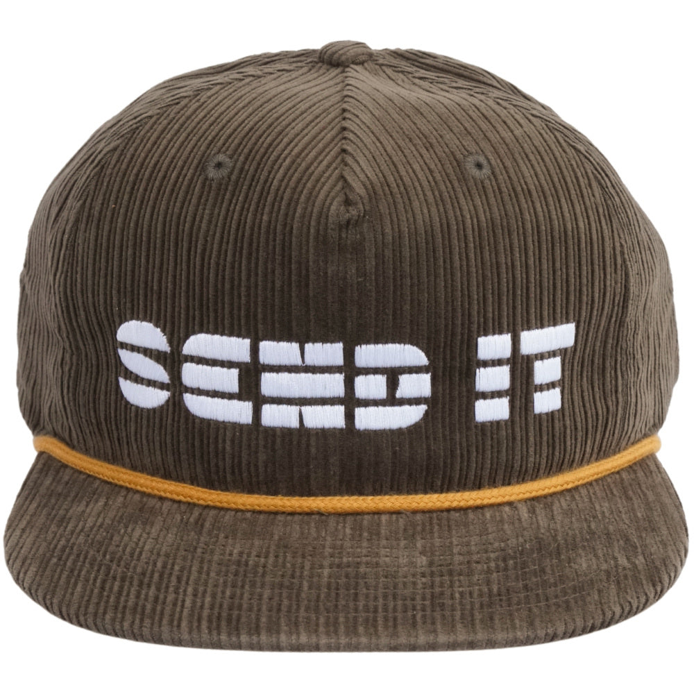 Send It Corduroy Jerry of the Day Hat Snapback Muted Green