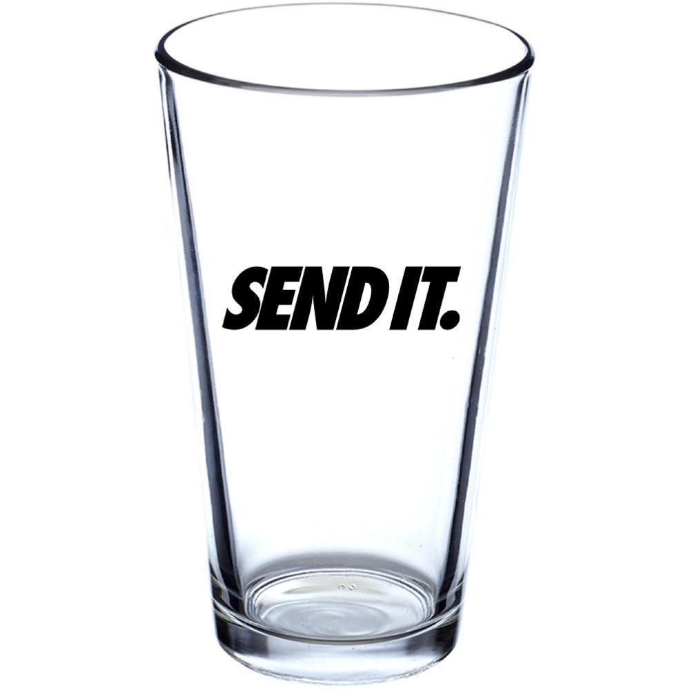 Send It Pint Glass