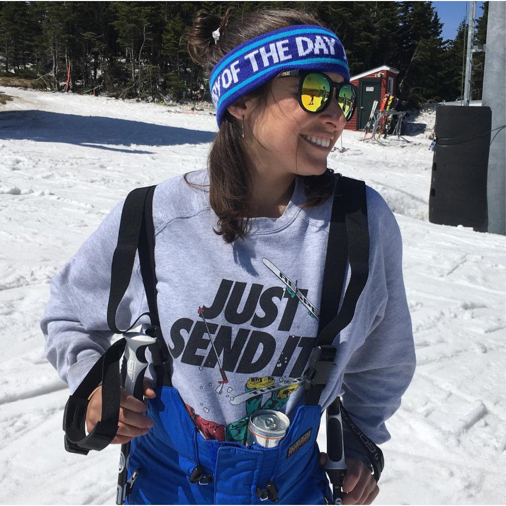 Just Send It Crew Neck Sweatshirt