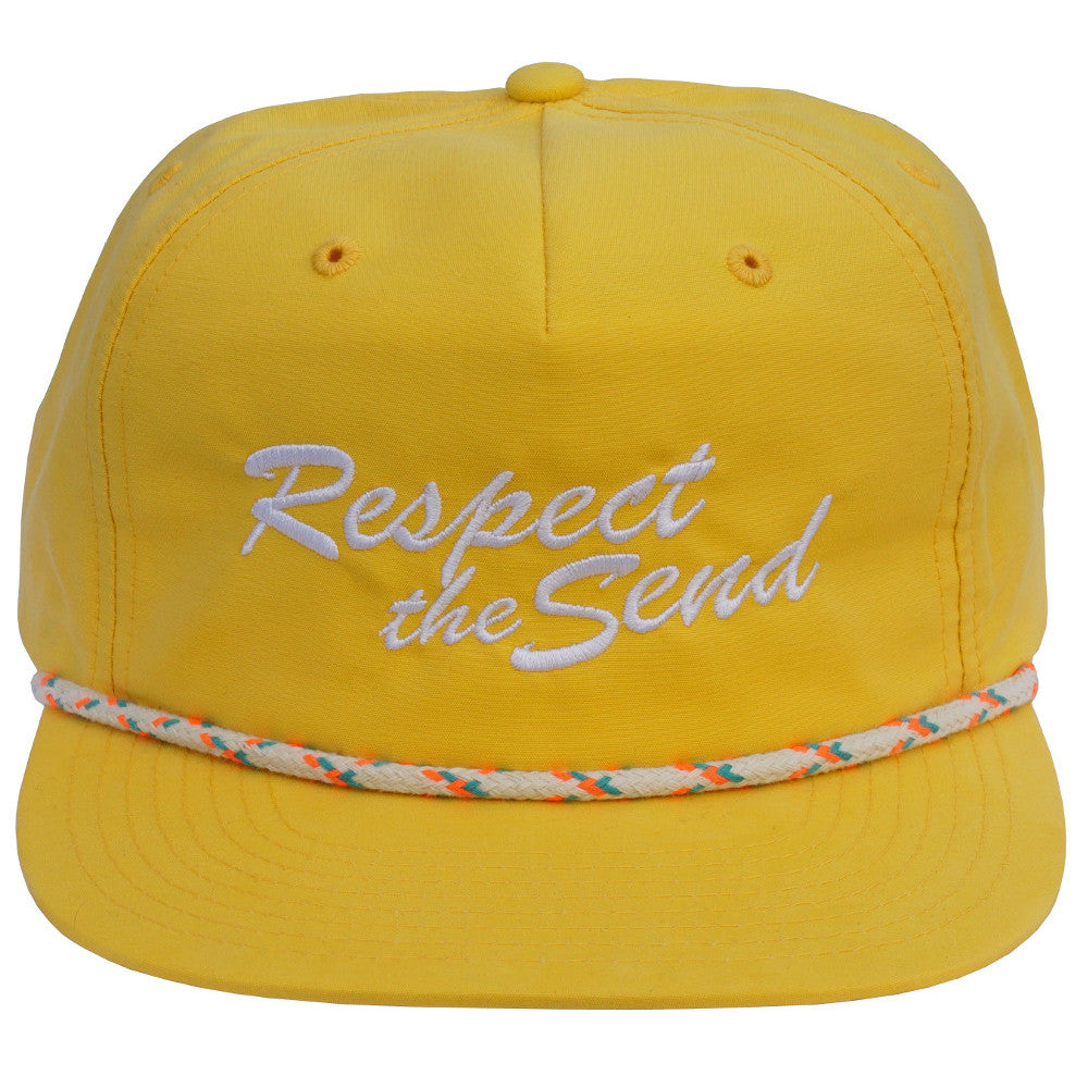 Jerry of the Day Respect the Send String Grandpa Hat Yellow