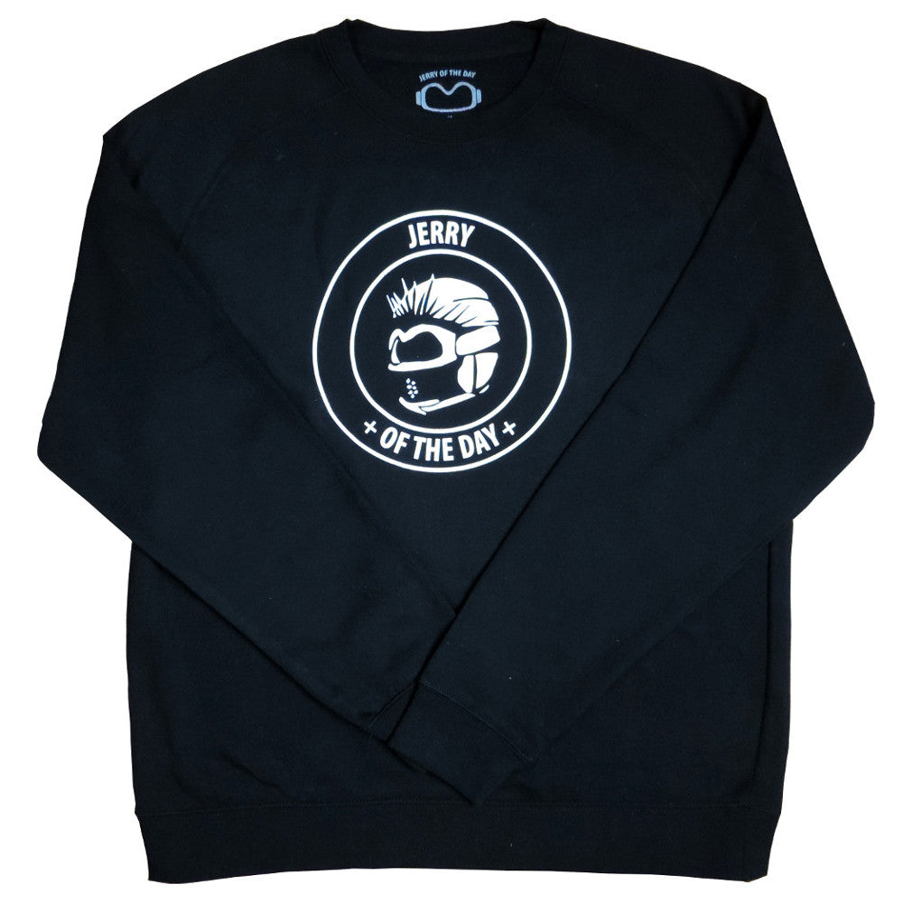 Jerry of the Day Crew Neck Sweatshirt Black And White